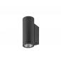 Preview: SLV 1010163 HELIA PRO S Wandaufbauleuchte up/down DALI 6W 2700K anthrazit IP65