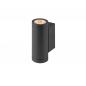 Preview: SLV 1010163 HELIA PRO S Wandaufbauleuchte up/down DALI 6W 2700K anthrazit IP65