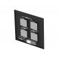Preview: SLV 1010715 PAVANNO – LED Einbauleuchte 60x60 cm 22W DALI 3000/4000/5000K UGR<19 schwarz