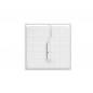 Preview: SLV 1010747 PANEL P – LED Einbauleuchte 60x60 cm 21W 4000K UGR<19 IP44
