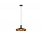 Preview: SLV 1010796 LALU SET LED Pendelleuchte PLATE 22 recessed schwarz