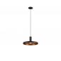 Preview: SLV 1010796 LALU SET LED Pendelleuchte PLATE 22 recessed schwarz
