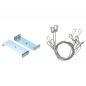 Preview: SLV 1010932 BATTEN FLAT P SUSPENSION KITS WITH 2m 2pcs – Seilabhängung Set für LED Deckenleuchte Montage Zubehör