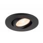 Preview: SLV 1011211 UNIVERSAL DOWNLIGHT MOVE Einbauleuchte PHASE CCT 2700/3000/4000/6500K IP20 Schwarz