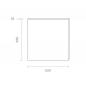 Preview: Sigor Backlit Panel Einbau Fled 620x620mm weiß UGR < 19 36W 3C IP40 90° 3500lm Ra80 ohne Treiber