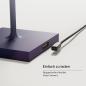 Preview: Sigor Akku-Tischleuchte Nuindie 380mm pflaumenblau 2,2W FlexMood 2200K/2700K IP54 168/197lm Ra85
