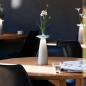 Preview: Sigor Akku-Tischleuchte Nuflair rund nebelgrau dimmbar IP54 In- & Outdoor