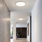 Preview: SIGOR FLED Downlight 30W 3100 lm 3000–5000K Warmweiß bis Kaltweiß 120° Ø330 mm weiß IP20 nicht dimmbar