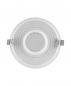 Preview: Flache weiße LEDVANCE LED Einbauleuchte Slim Einbau ø15,5cm rund 12W 3000K warmweißes Licht