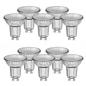Preview: 10er-PACK OSRAM LED BASE PAR16 GU10 LED Strahler 4.3W=50W 36° 2700K