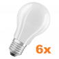 Preview: 6er Vorteilspack Osram LED Superstar E27 LED Lampe Matt warmweiss dimmbar 7,8W wie 75W