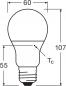 Preview: 2er Pack BELLALUX E27 LED Glühlampe mattiert 8,5W wie 60W warmweißes Licht