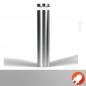 Preview: 50cm hohe Osram LED Wegeleuchte Endura Style Cylinder aus Edelstahl mit Rundumlicht IP44 - modernes Edelstahl-Design, IP44 für Wege und Parkplätze