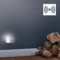 Preview: OSRAM Nachtlicht LUNETTA Shine in Weiß - Steckdosenlampe mit Tag- und Nachtsensor - für Kinderzimmer und Wohnbereiche