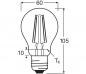 Preview: OSRAM E27 LED Filament Lampe VALUE CLASSIC 6,5W wie 60W 4000K universalweißes Licht in Birnenform