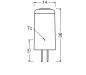 Preview: Osram G4 LED Star PIN Stiftsockel Lampe 12V Niedervolt Warmweiss 2700K 2.6W wie 28W