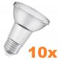 Preview: 10 x OSRAM E27 LED SUPERSTAR Reflektor dimmbar PAR20 36° 6,4W wie 50W warmweisses Licht mit hoher Farbwiedergabe