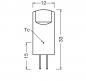 Preview: 2er Pack Osram G4 LED PIN Stiftsockel Lampe 12V Niedervolt Warmweiss 2700K 1,8W wie 20W