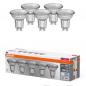 Preview: 5er Pack OSRAM LED BASE GU10 PAR16 schmaler 36° Ausstrahlwinkel 4,3W wie 30W neutralweißes Licht