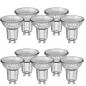 Preview: 10er Pack OSRAM LED BASE GU10 PAR16 schmaler 36° Ausstrahlwinkel 4,3W wie 30W neutralweißes Licht