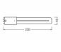 Preview: Osram DULUX L LED HF 2G11 4Pin 8W wie 18W 4000K neutralweißes Licht Kompakt Stablampe EVG