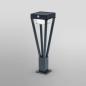Preview: Osram ENDURA Solar Bouquet 50cm Sockelleuchte schwarz Sensor & Bewegungsmelder 50cm