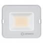 Preview: LEDVANCE Kompakter LED Fluter 20W 3000K warmweißes Licht IP65 in Weiß