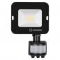 Preview: LEDVANCE Kompakter LED Flutlicht Strahler mit Sensor 10W 4000K neutralweißes Licht IP65 in Schwarz