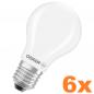 Preview: 6er Sparpack OSRAM E27 LED SUPERSTAR PLUS Lampe HD LIGHTING mattiert dimmbar 11W wie 100W warmweißes Licht & hohe Farbwiedergabe