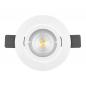 Preview: LEDVANCE Spot Kit GU10 LED Einbauleuchte 36° dimmbar & schwenkbar 8,3W wie 80W 3000K warmweiß weiß Ra90