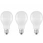Preview: 3er Sparpack leistungsstarke OSRAM E27 LED Lampen matt 19W wie 150W Tageslichtweiß