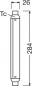 Preview: OSRAM S15s LED Stab Lampe 7W wie 57W warmweißes Licht 2700K