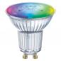 Preview: 4er Set OSRAM SMART+ LED Strahler GU10 Zigbee DIMM 4,9W wie 28W RGBW Multicolor