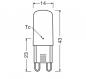 Preview: OSRAM LED PIN G9 Stiftsockel Lampe 2,6W wie 28W warmweißes Licht 2700k