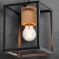 Preview: Osram Decor Nairobi Pendelleuchte 1-flammig aus Stahl & Holz in Schwarz