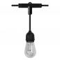 Preview: 7,5m OSRAM Smart+ WiFi Outdoor Lichterkette Stringlight mit 12 LED-Lampen mit warmweißem oder buntem Licht