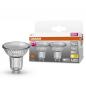 Preview: 6er Vorteils Set OSRAM GU10 LED Superstar PAR16 Strahler 4,5W=50W 36°-Abstrahlwinkel 2700K warmweißes Licht GLAS