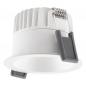 Preview: LEDVANCE SPOT DARKLIGHT SP DK FIX P 8W 940 PS DIM IP44 WT - Einbaudurchmesser: 68 mm