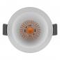 Preview: LEDVANCE SPOT DARKLIGHT SP DK FIX P 8W 940 PS DIM IP44 WT - Einbaudurchmesser: 68 mm