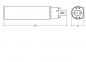 Preview: Ledvance DULUX G24q-3 LED HF & AC Kompaktlampe 10W wie 26W 4000K EVG
