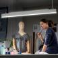 Preview: 112cm OSRAM OFFICE Line Cuboid Dimmbare Büroleuchte Pendelleuchte 42W 4000K in weiß