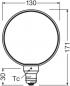 Preview: OSRAM E27 LED Vintage 1906 Globe 130 Filament O Lamp dimmbar 4W wie 12W extra warmweißes gemütliches Licht