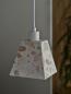Preview: Pendelleuchte Decor Gleam aus Terrazzo Stein mit E14 Fassung Beige