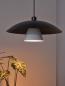Preview: OSRAM Pendelleuchte Decor Flying Mushroom in Schwarz/Weiß Ø 50 cm aus Stahl mit E27 Fassung - dekorative Hängelampe