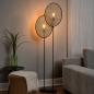 Preview: OSRAM Stehleuchte Decor Rattan Dandelion aus Rattan|Stahl mit E27 Fassung beige