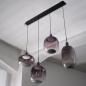 Preview: OSRAM Decor Pendant Needle Linear Schwarz aus Stahl - Pendelleuchte mit 4 x E27 Fassung ohne Leuchtmittel