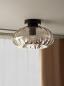 Preview: OSRAM DECOR SMOKE GLASS CEILING E27 BLACK DECKENLEUCHTE