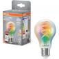 Preview: Osram E27 SMART+ MATTER Lampe A60 4,8W wie 40W Multicolor - dimmbar, steuerbar mit App oder Sprachassistent, Matter kompatibel