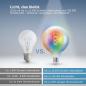 Preview: OSRAM E27 SMART+ MATTER LED-Lampe Globe 125 Filament kompatibel mit Google, Alexa, Apple 4,8W Multicolor 2700-6500K