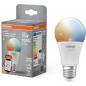 Preview: OSRAM E27 SMART+ MATTER Classic LED-Lampe 9,5W wie 75W Dimmbar Tunable White - Matter over WiFi, App- und Sprachsteuerung